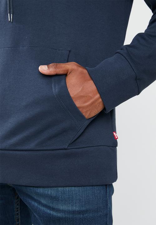 Levi’s® - Graphic PO hoodie G solid - navy