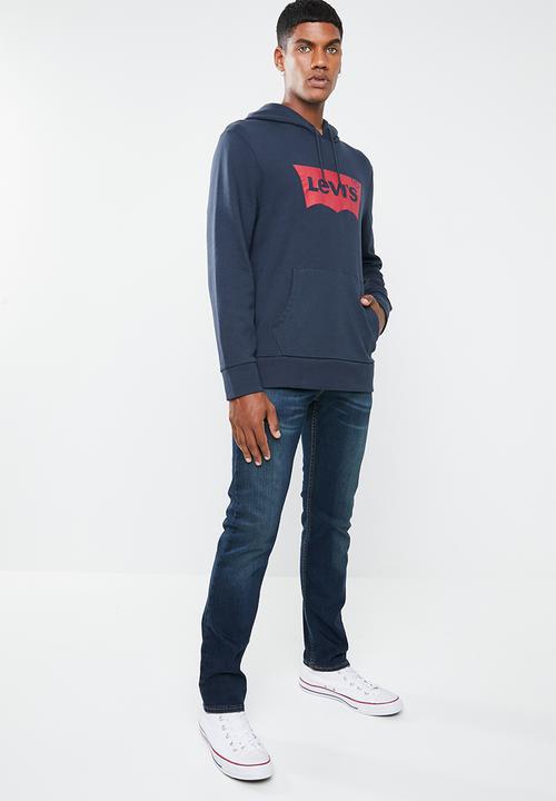Levi’s® - Graphic PO hoodie G solid - navy