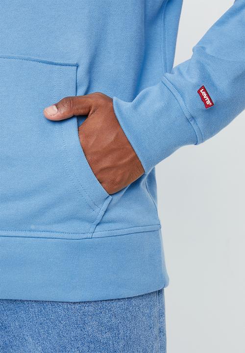 Levi’s® - Classic tab hoodie - blue & white