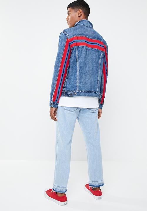 Levi’s® - Unbasic icon takedown bolt trucker jacket - blue