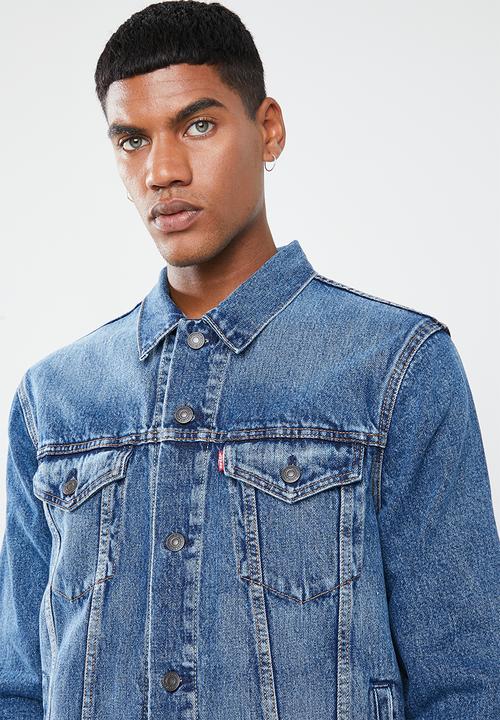 Levi’s® - Unbasic icon takedown bolt trucker jacket - blue