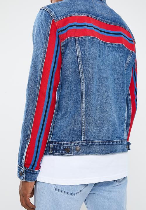 Levi’s® - Unbasic icon takedown bolt trucker jacket - blue
