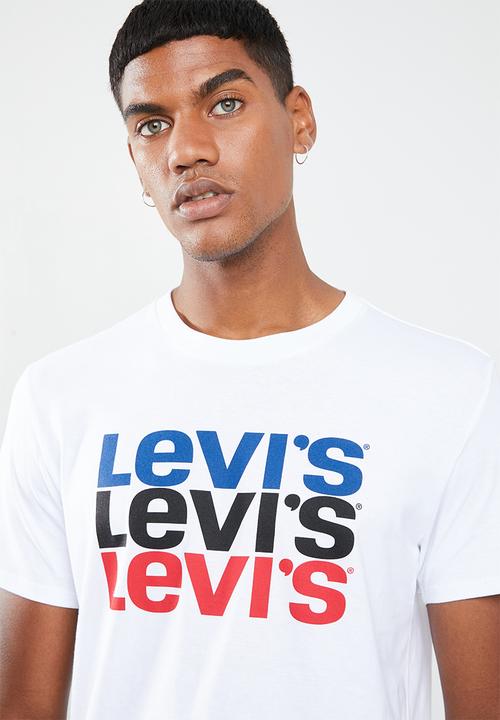 Levi’s® - Sportswear logo graphic SSNL tee - white