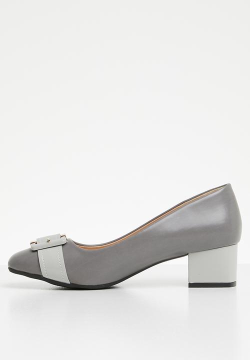 Butterfly Feet - Autumn heel - grey