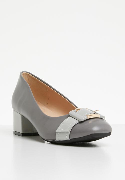 Butterfly Feet - Autumn heel - grey