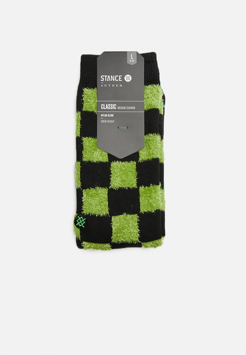 Stance Socks - Blokz socks - green