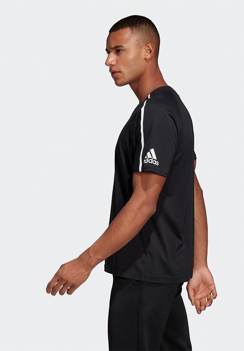 adidas Performance - Crew short sleeve tee - black