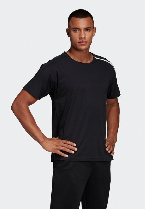adidas Performance - Crew short sleeve tee - black