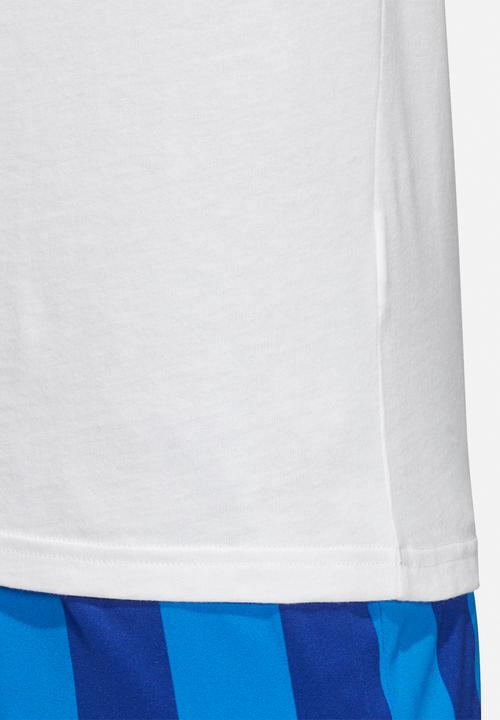 adidas Originals - Outline short sleeve crew tee - white