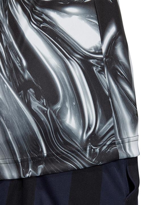 adidas Performance - Md marble jersey tee - black & white