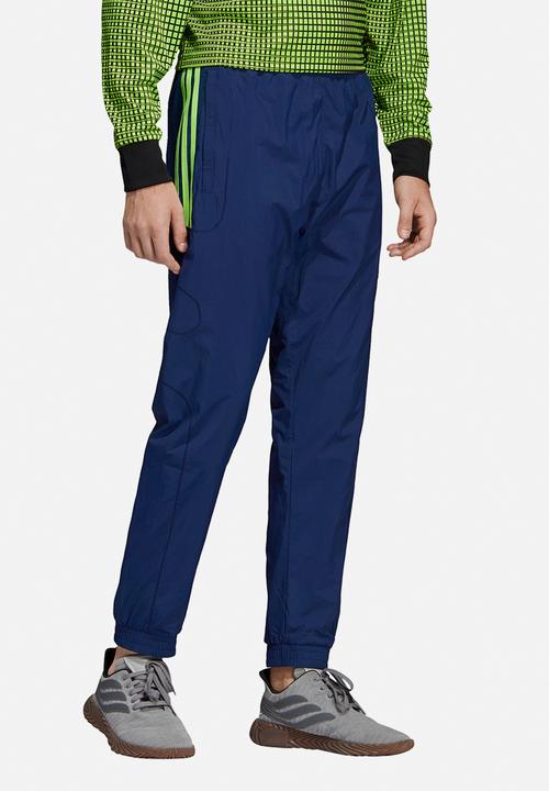 adidas dark blue track pants