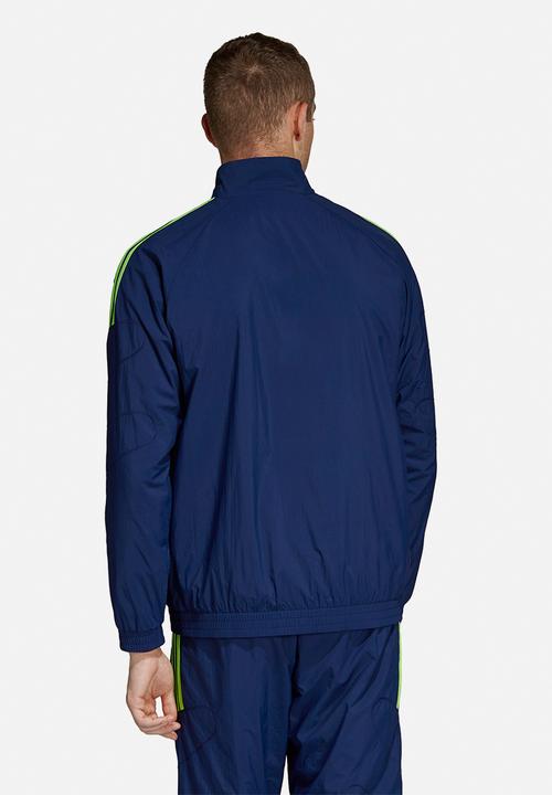 adidas Originals - Flames RK woven track top - blue