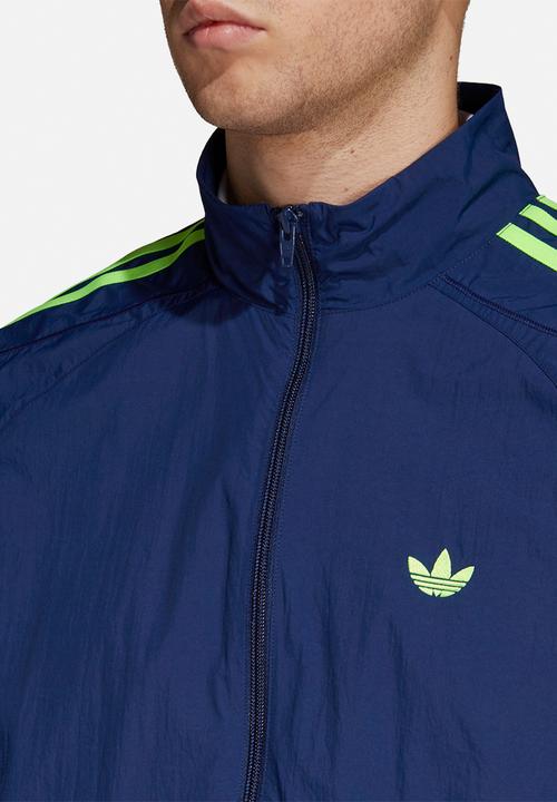 adidas Originals - Flames RK woven track top - blue