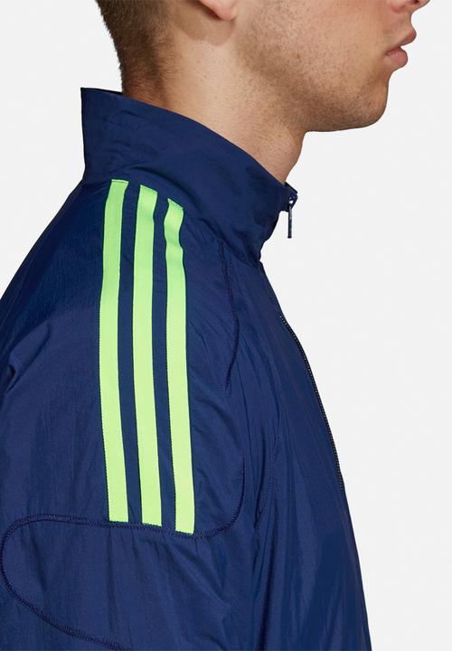 adidas Originals - Flames RK woven track top - blue