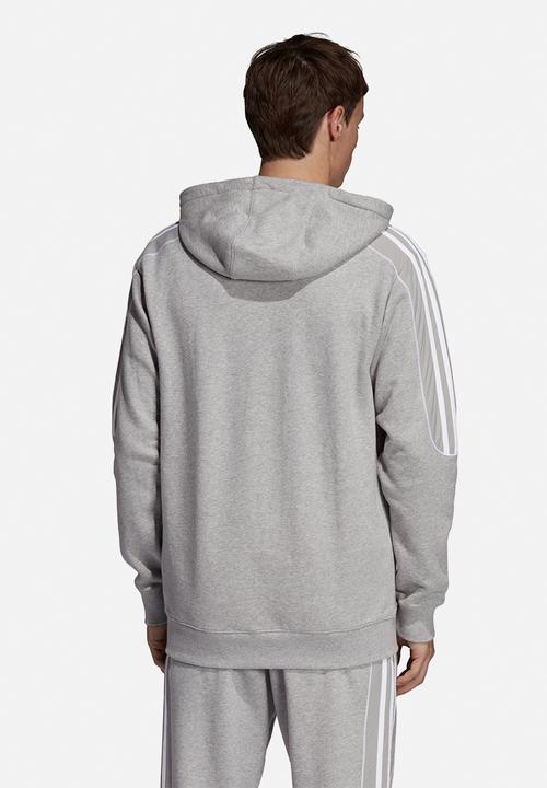 adidas Originals - Radkin full zip hoodie - grey & white