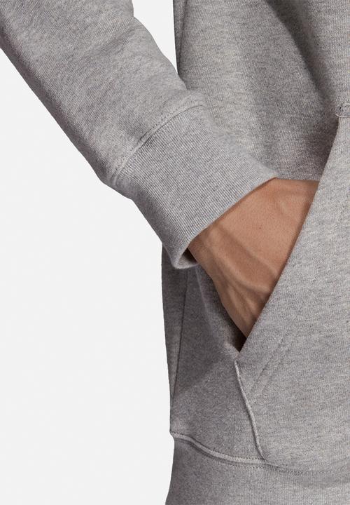 adidas Originals - Radkin full zip hoodie - grey & white