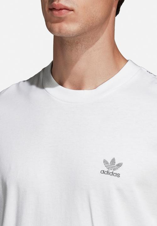 adidas Originals - Monogram short sleeve crew tee - white