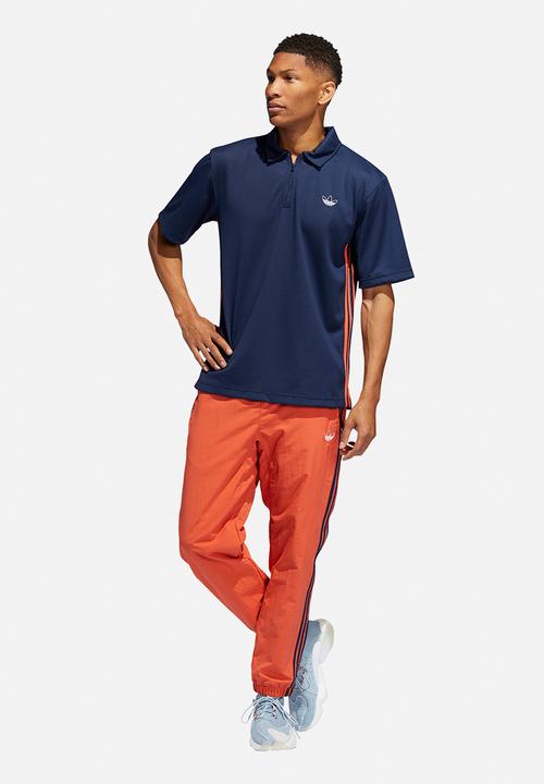 adidas Originals - Mesh polo tee - navy 