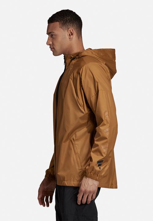 adidas Performance - The pack wind jacket - tan