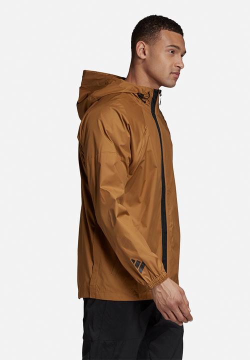 adidas Performance - The pack wind jacket - tan