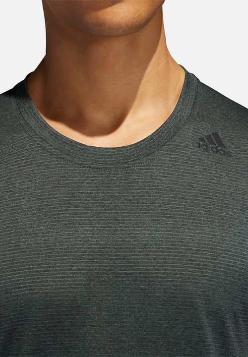 adidas Performance - FL_TEC crew short sleeve top - grey