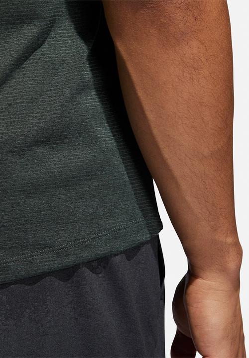 adidas Performance - FL_TEC crew short sleeve top - grey