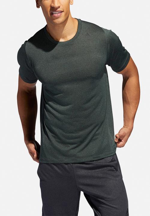 adidas Performance - FL_TEC crew short sleeve top - grey