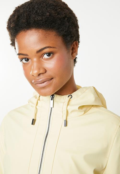 New Look - Longline anorak parker jacket - yellow