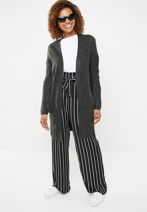 edit - Longer length cardigan - grey