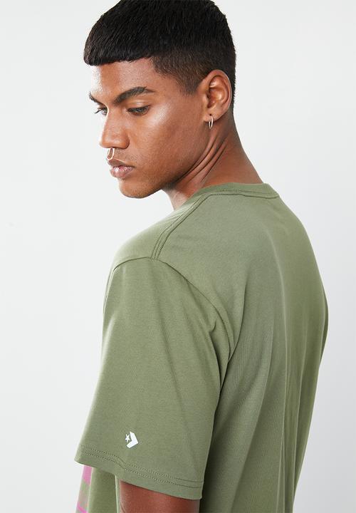 Converse - One star photo tee - green 