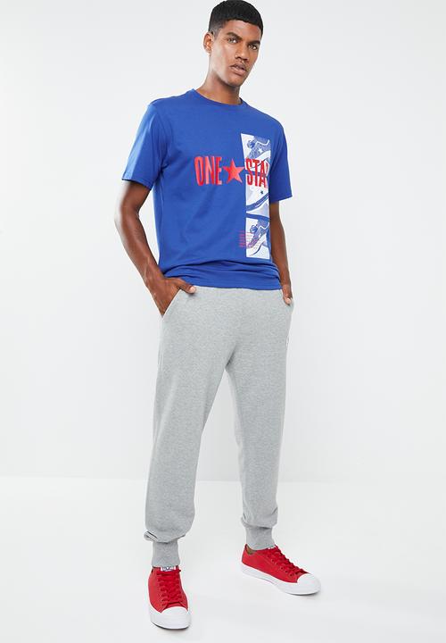 Converse - One star photo tee - blue