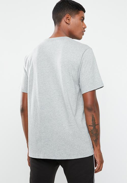 Converse - Collegiate text tee - grey