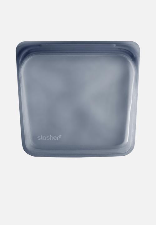 Stasher - Reusable silicone bag - slate