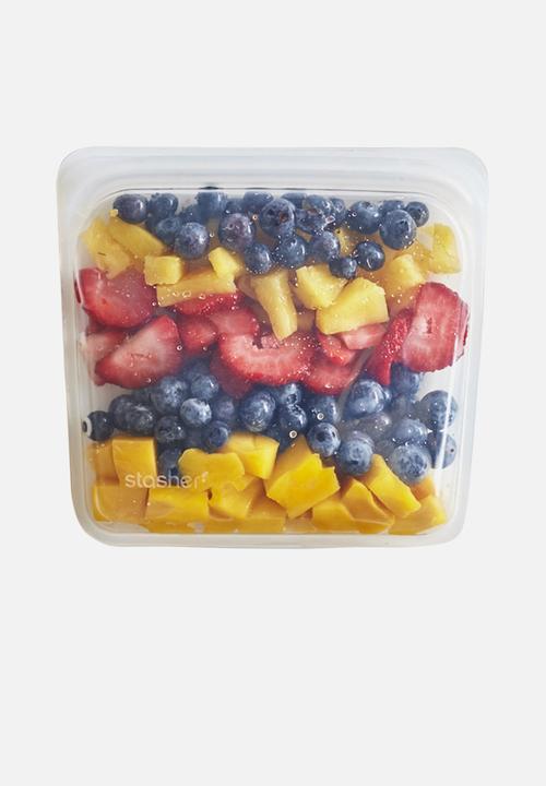 Stasher - Reusable silicone bag - clear