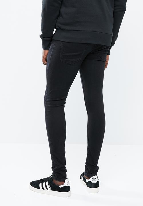 Jack & Jones - Tom skinny fit jeans - black