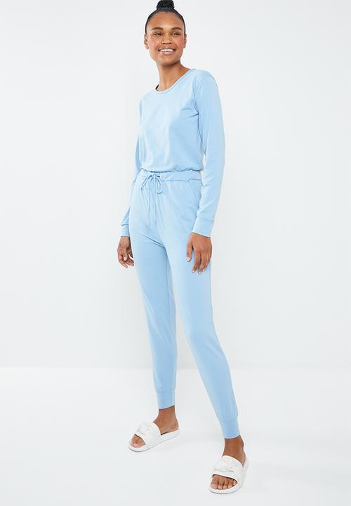 Missguided - Casual loungewear jumpsuit - blue