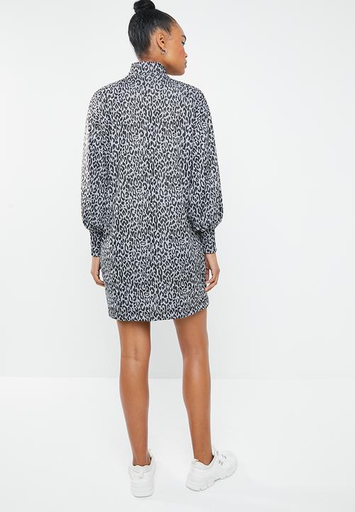 Superbalist - Shift dress - grey & black