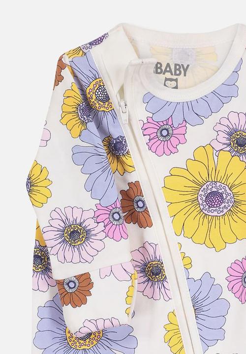 Cotton On - Mini zip through romper - multi