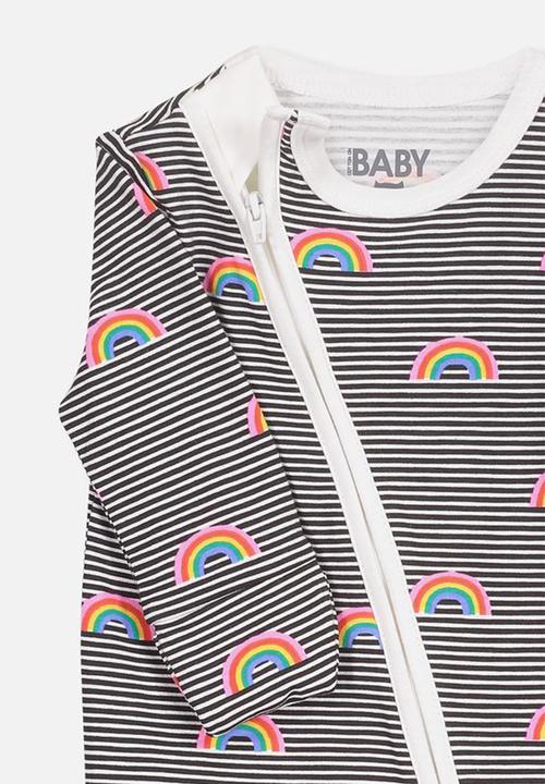 Cotton On - Mini zip through romper - multi