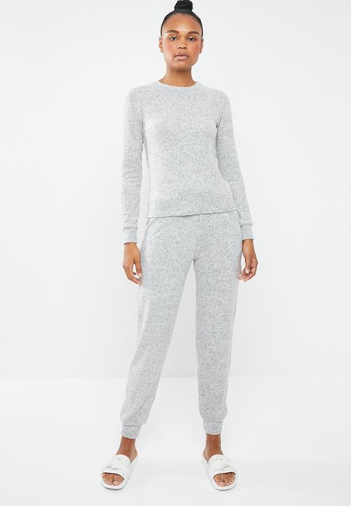 Superbalist - Soft feel sleep set - grey 