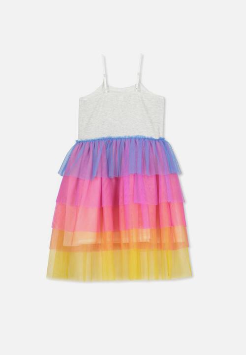 Cotton On - Iris tulle dress - multi