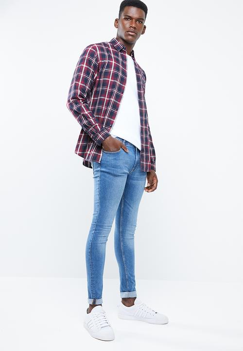 Jack & Jones - Tom skinny fit jeans - blue
