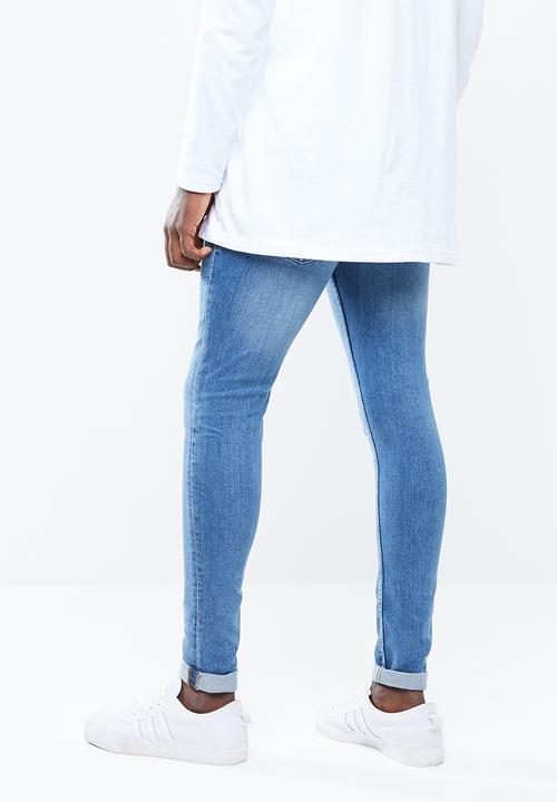 Jack & Jones - Tom skinny fit jeans - blue