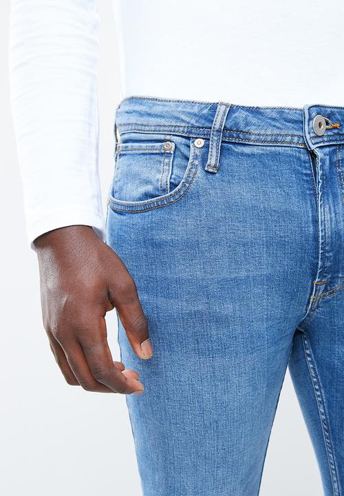 Jack & Jones - Tom skinny fit jeans - blue