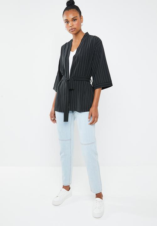 Superbalist - kimono - black & white