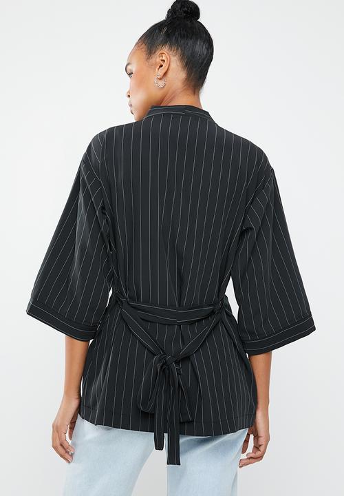 Superbalist - kimono - black & white