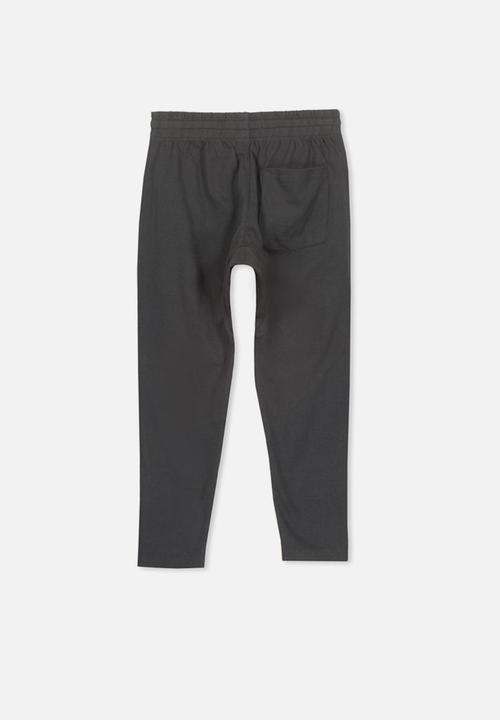 Cotton On - Miles slouch pant - black & beige