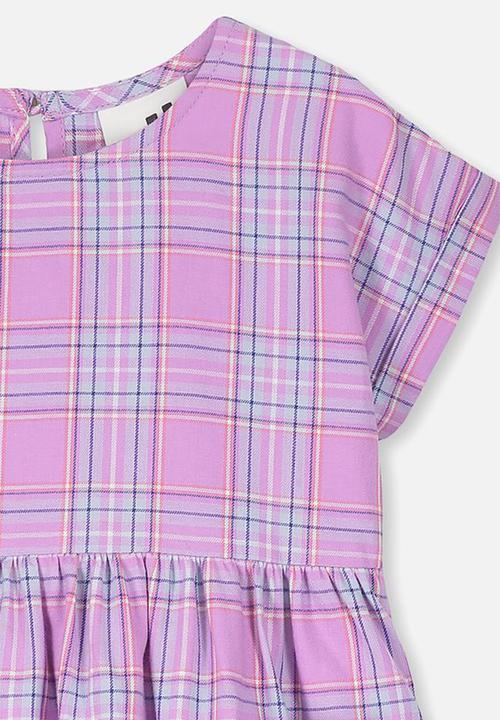 Cotton On - Malia short sleeve dress - lilac