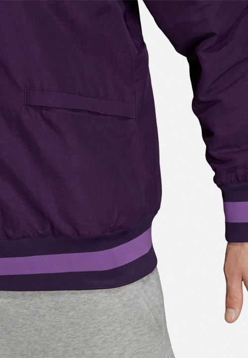 adidas Originals - Kaval varsity padded jacket - purple