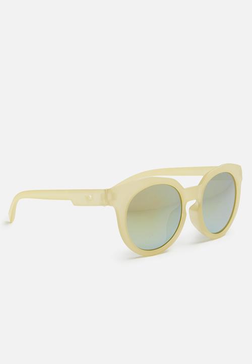 Pop Candy - Round sunglasses - yellow